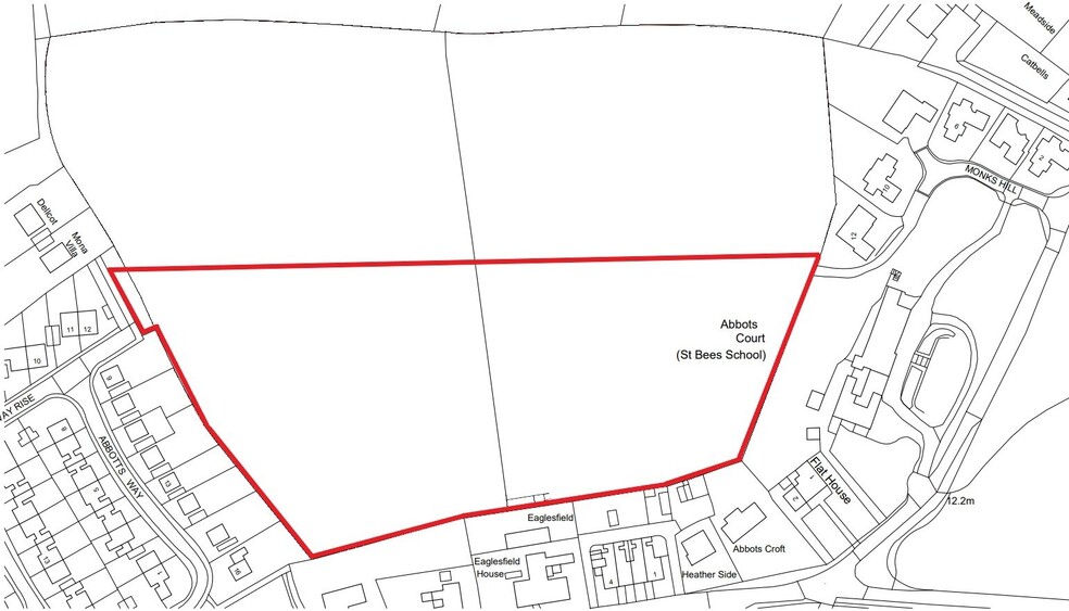 Abbey Rd, St Bees for sale - Site Plan - Image 3 of 3