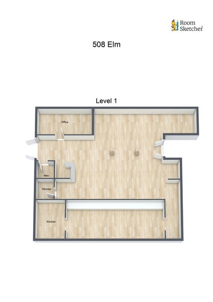 508 Elm Ave, Waco, TX for lease - Floor Plan - Image 2 of 2