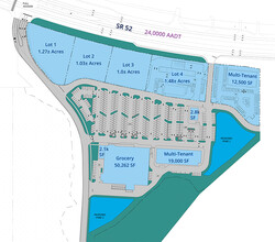 0 SWQ US 41 & SR 52, Land O Lakes, FL for lease Site Plan- Image 2 of 2