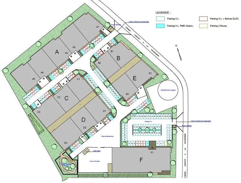 Flex in Montivilliers for lease - Floor Plan - Image 3 of 3