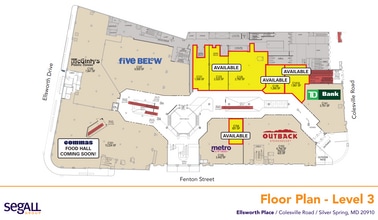 8661 Colesville Rd, Silver Spring, MD for lease Floor Plan- Image 1 of 1