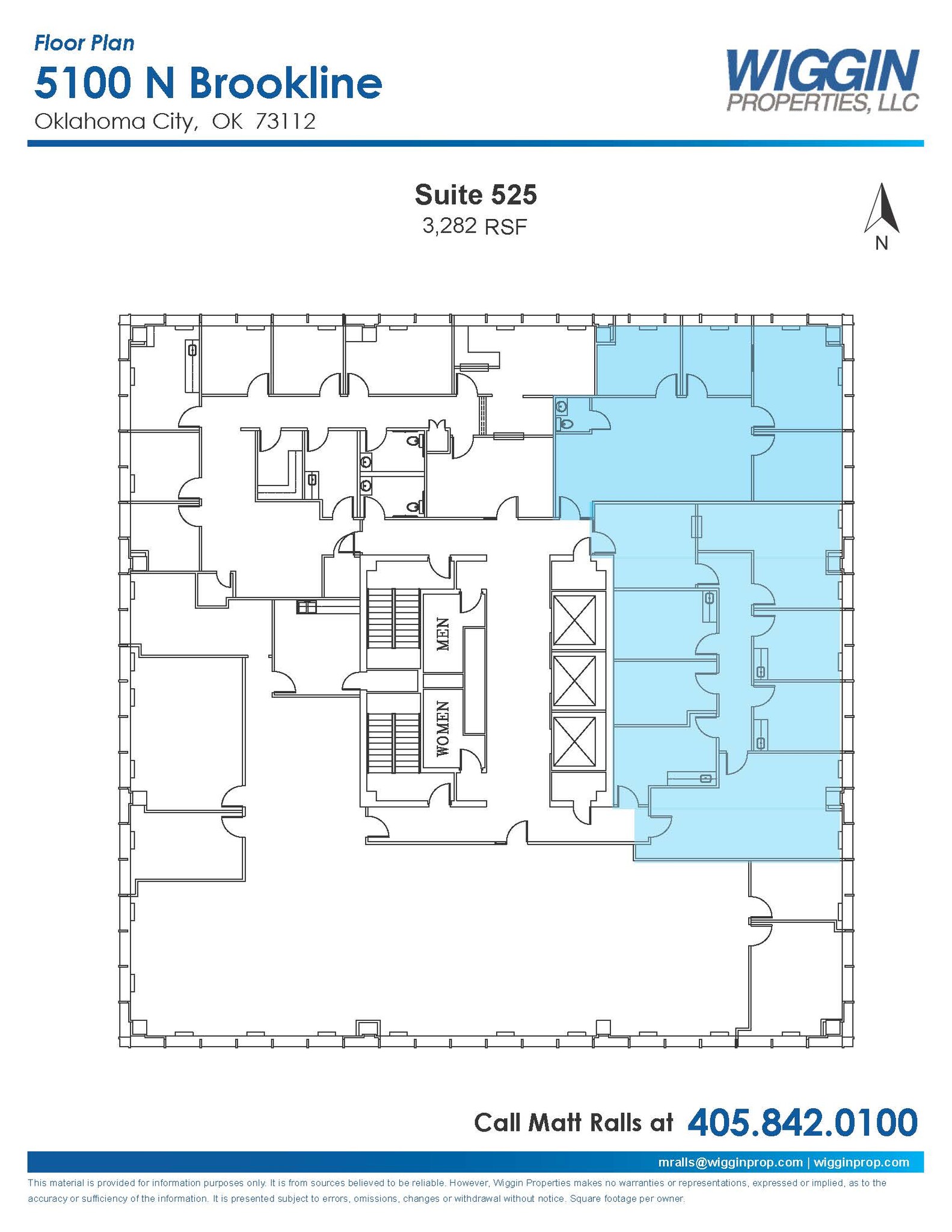 5100 N Brookline Ave, Oklahoma City, OK for lease Floor Plan- Image 1 of 1