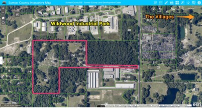 3500 N US Highway 301, Wildwood, FL - aerial  map view - Image1