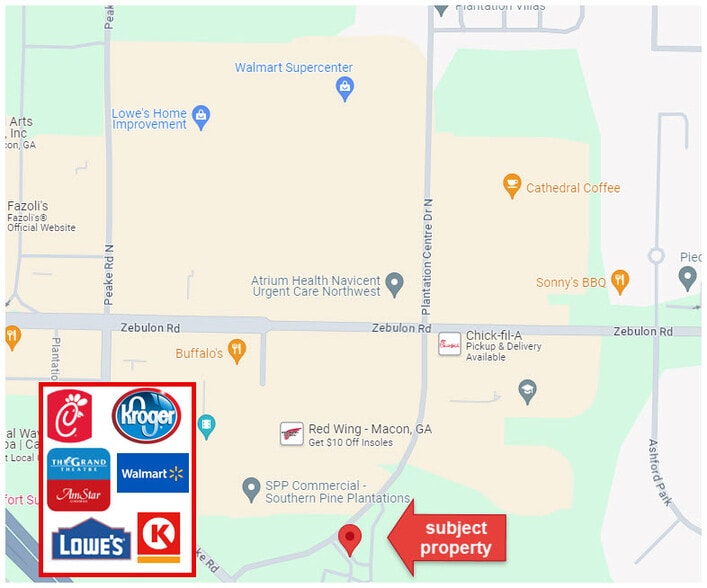 125 Plantation Centre Dr S, Macon-Bibb, GA for sale - Building Photo - Image 2 of 9