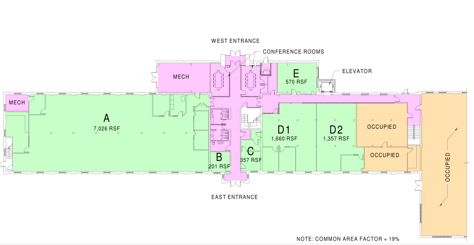 600 S Broad St, Kennett Square, PA for lease Floor Plan- Image 1 of 1