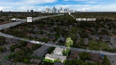 2512 Calumet St, Houston, TX - AERIAL map view - Image1