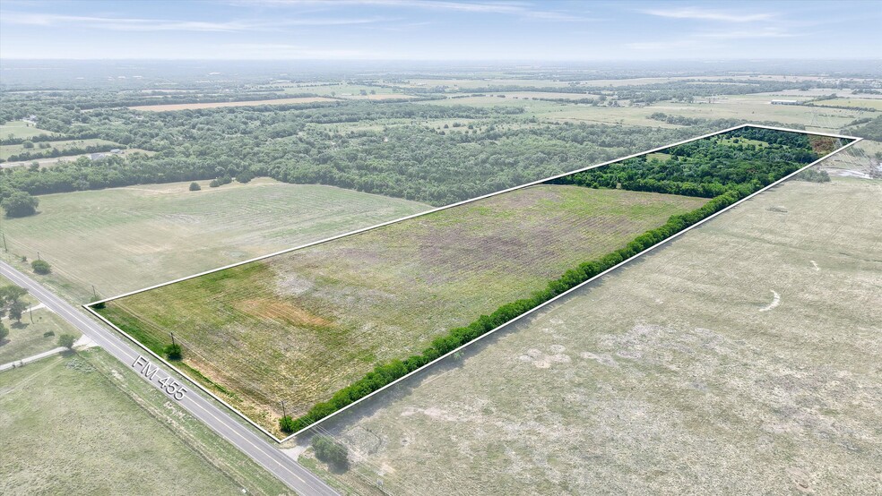 51.626 AC FM 455 w, Celina, TX for sale - Aerial - Image 1 of 15