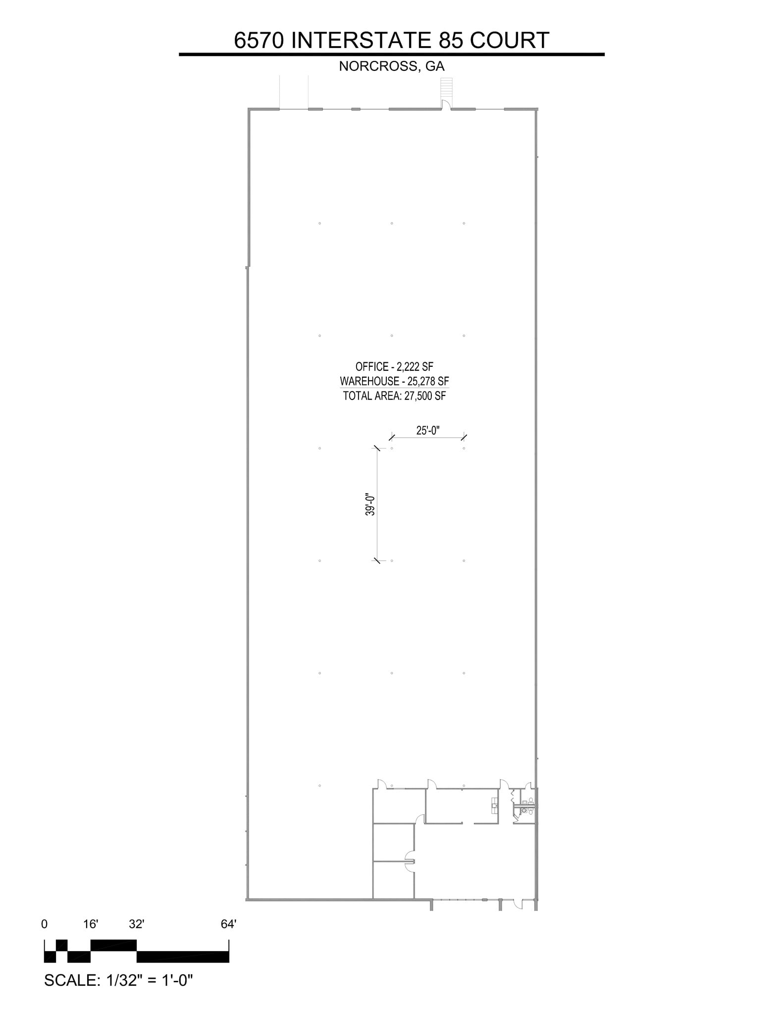 6552-6572 Interstate 85 Ct, Norcross, GA for lease Site Plan- Image 1 of 1