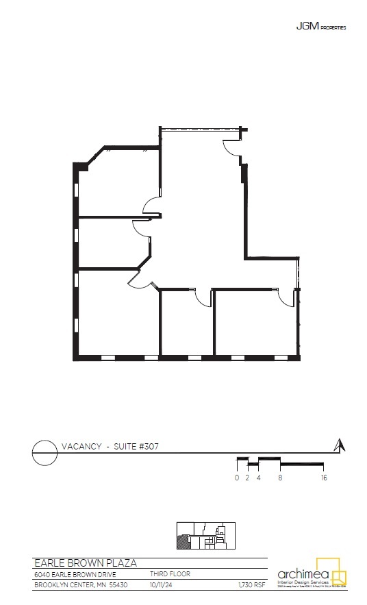 6040 Earle Brown Dr, Brooklyn Center, MN for lease Floor Plan- Image 1 of 1