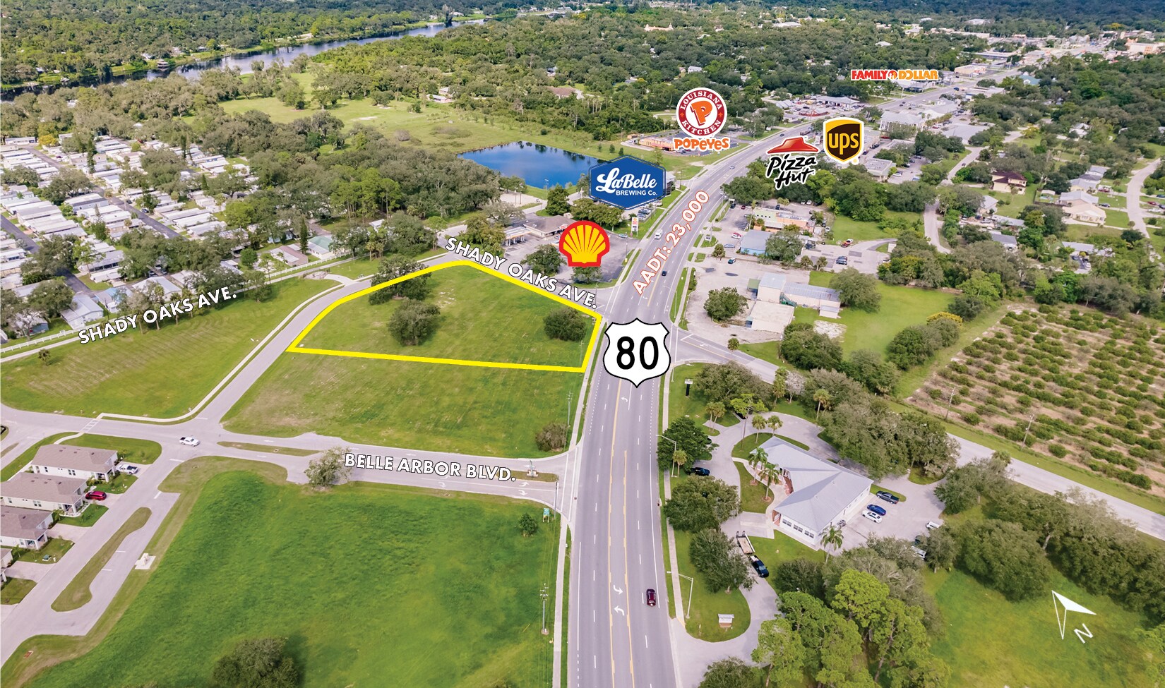 W. Hickpochee Ave, Labelle, FL 33935 - Labelle Landings Commercial East