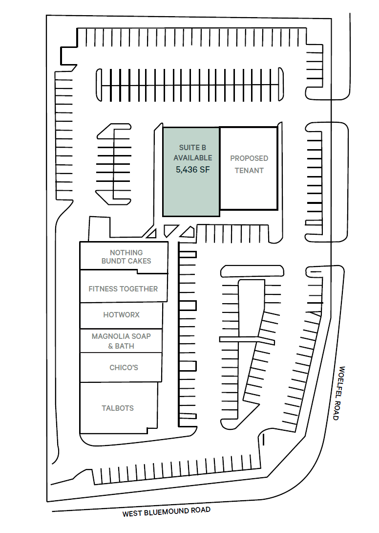 18000 W Bluemound Rd, Brookfield, WI for lease Floor Plan- Image 1 of 1