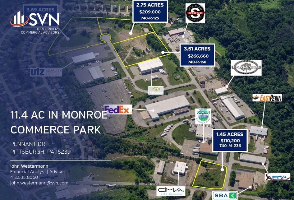 Portfolio of 4 parcels - 11.4 Acres portfolio of 4 properties for sale on LoopNet.com Building Photo- Image 1 of 6