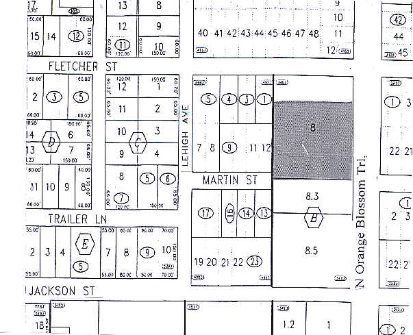 2634 2654 N Orange Blossom Trl - 2634 2654 N Orange Blossom Trl Kissimmee FL Plat Map 2 Large 