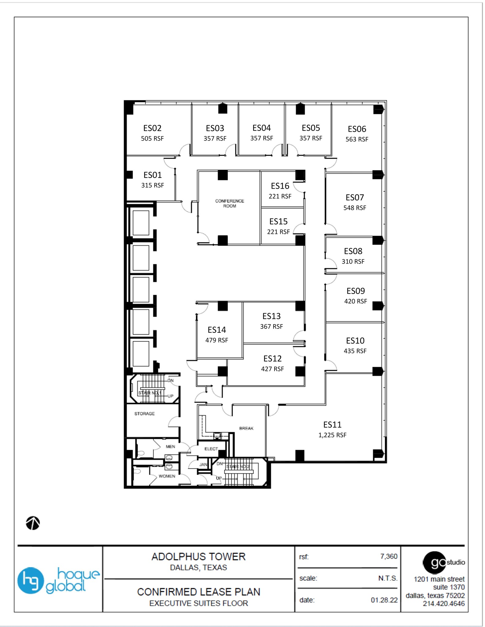 1412 Main St, Dallas, TX for lease Site Plan- Image 1 of 1