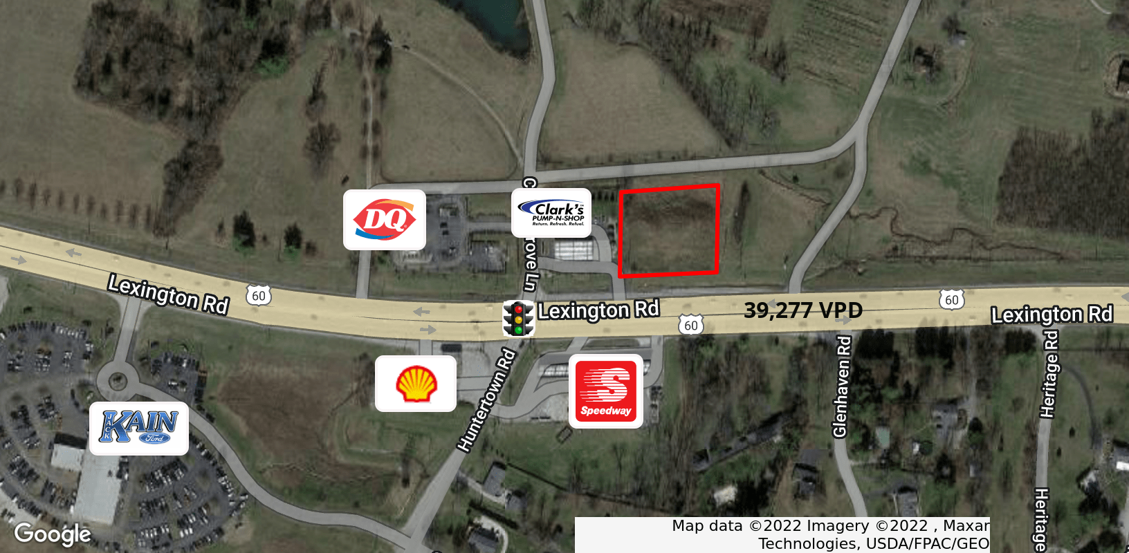 3620 Lexington Rd, Versailles, KY for lease Aerial- Image 1 of 4