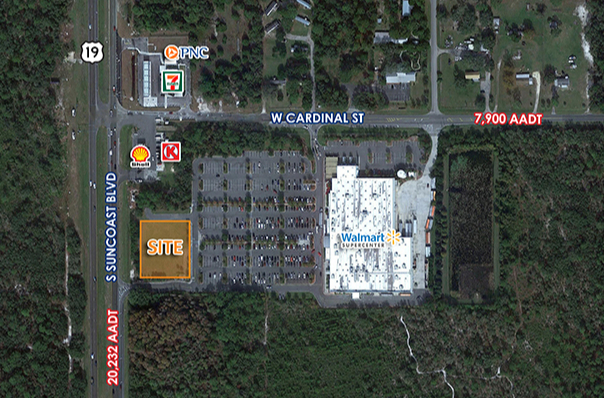 Suncoast Blvd and W Cardinal St, Homosassa, FL for sale - Building Photo - Image 1 of 2