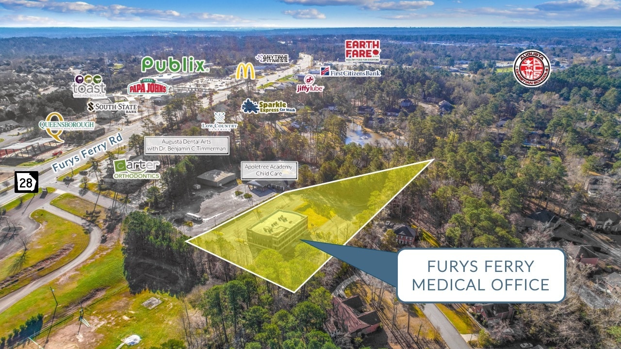 462 Furys Ferry Rd, Martinez, GA, 30907 Medical Property For Sale
