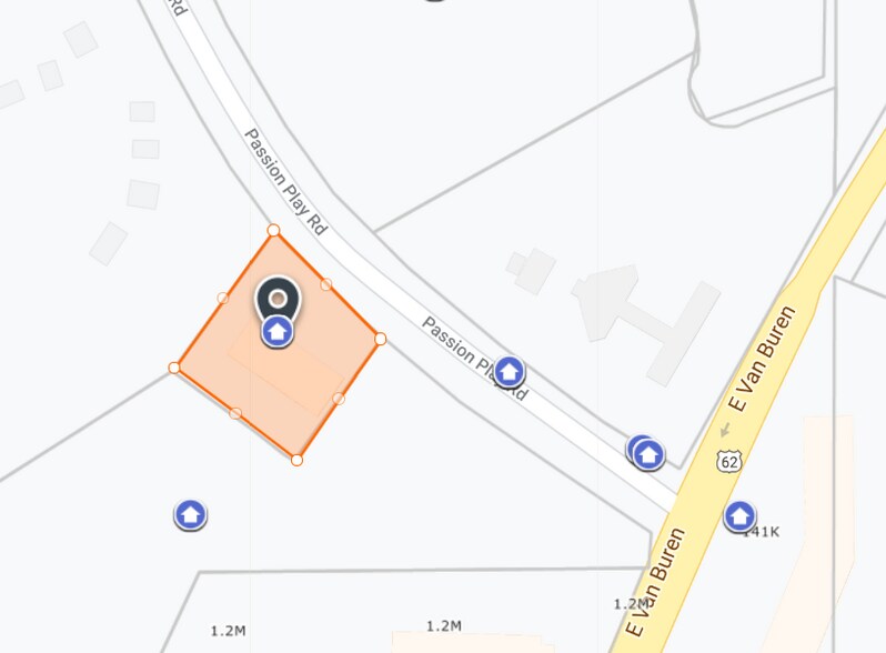 105 Passion Play Rd, Eureka Springs, AR for sale - Plat Map - Image 1 of 1