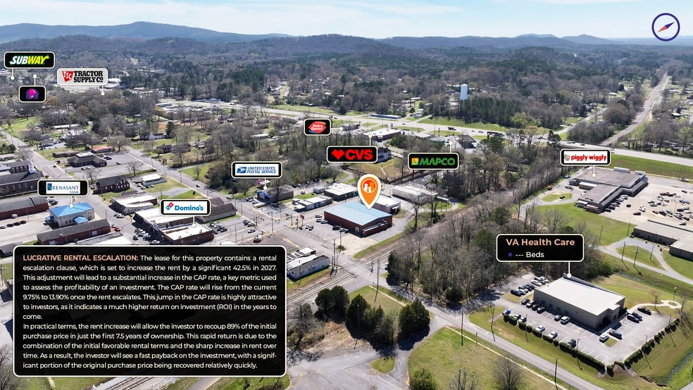 913 1st St SW, Childersburg, AL for sale - Building Photo - Image 3 of 4