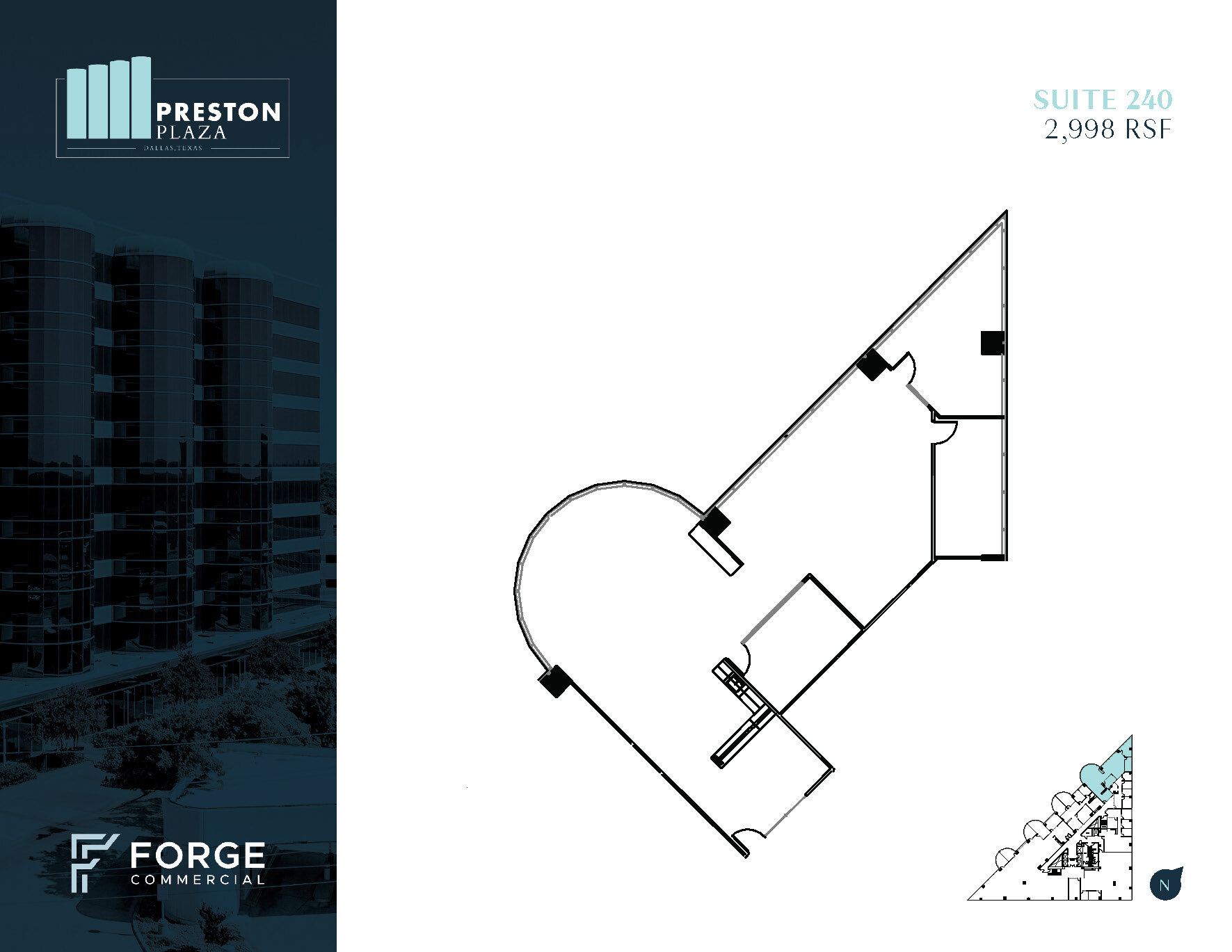 17950 Preston Rd, Dallas, TX for lease Floor Plan- Image 1 of 5