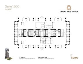 2200 Ross Ave, Dallas, TX for lease Floor Plan- Image 1 of 1