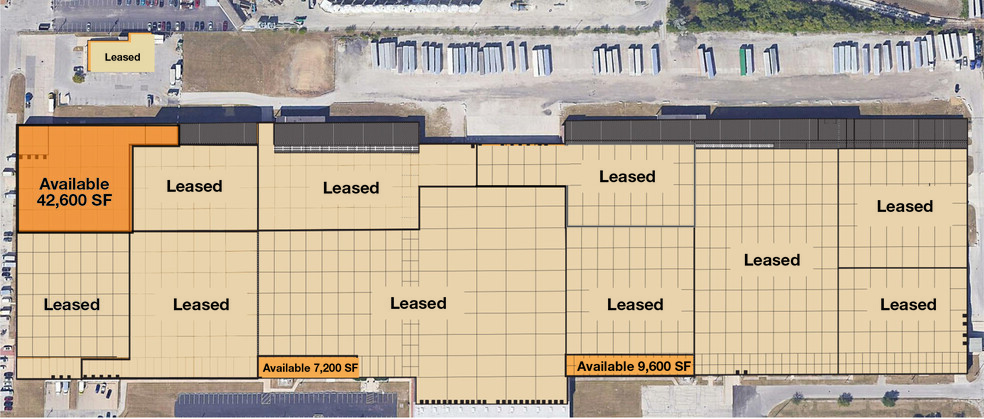 4100 W 76th St, Chicago, IL for lease - Floor Plan - Image 2 of 6