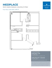 1315 St Joseph Pky, Houston, TX for lease Floor Plan- Image 1 of 2