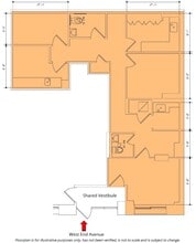 424 West End Ave, New York, NY for lease Floor Plan- Image 2 of 2