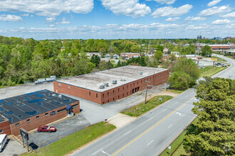 1920 W Green Dr, High Point, NC - aerial  map view