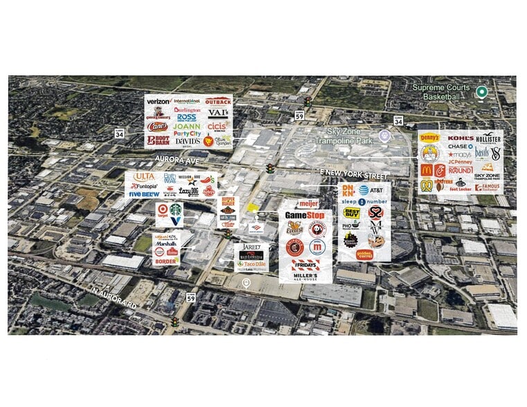 848 N Route 59, Aurora, IL for lease - Building Photo - Image 1 of 1