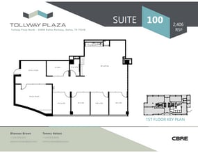 16000 N Dallas Pky, Dallas, TX for lease Floor Plan- Image 1 of 1