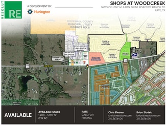 More details for NWQ OF HWY 66 & BEN PAYNE ROAD, Fate, TX - Retail for Lease