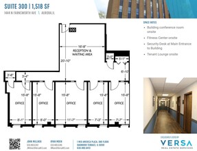 1444 N Farnsworth Ave, Aurora, IL for lease Floor Plan- Image 1 of 2