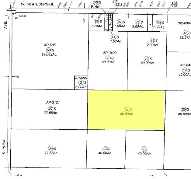 1 S Butte Ave, Kerman, CA for sale - Plat Map - Image 2 of 2