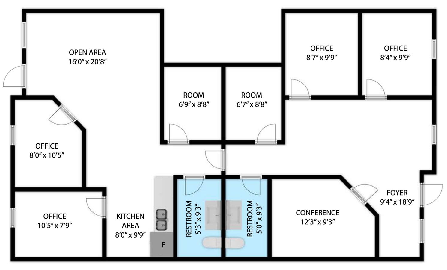 415 Montgomery Rd, Altamonte Springs, FL 32714 - Unit 131 & 135 - - Floor Plan - Image 1 of 1