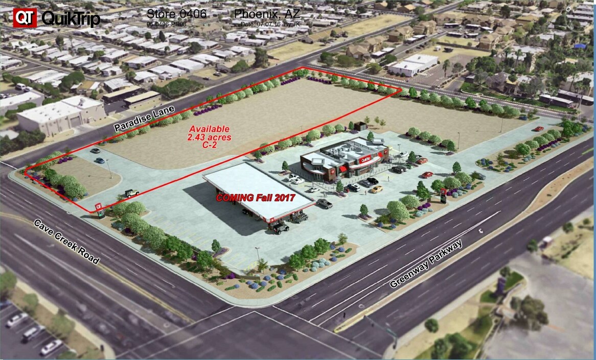 Cave Creek Rd & Greenway Pkwy, Phoenix, AZ for sale Primary Photo- Image 1 of 1