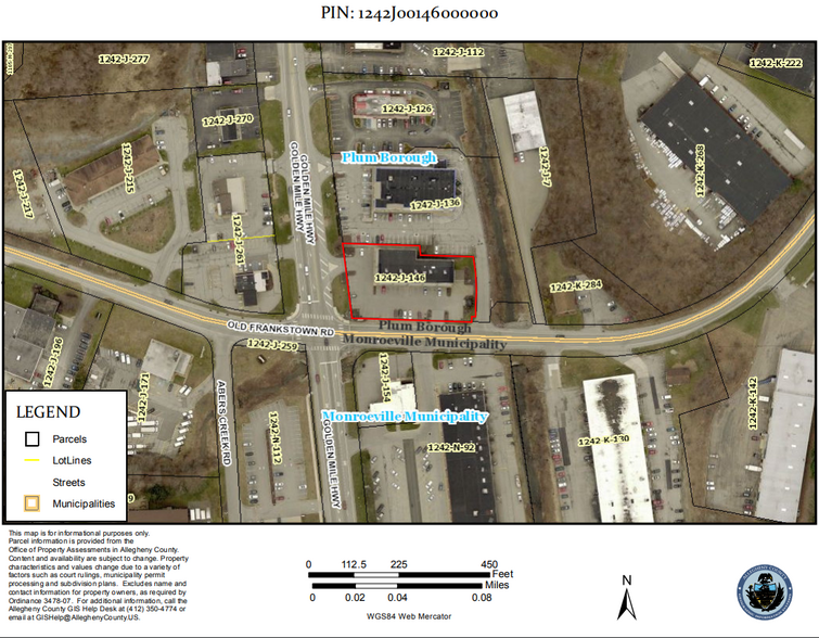 1800 Golden Mile Hwy, Pittsburgh, PA for lease - Plat Map - Image 3 of 3