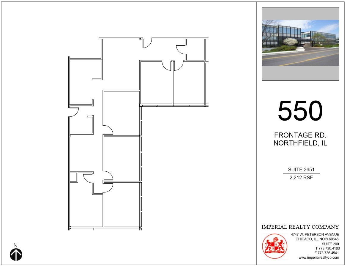 540-550 W Frontage Rd, Northfield, IL for lease Building Photo- Image 1 of 1