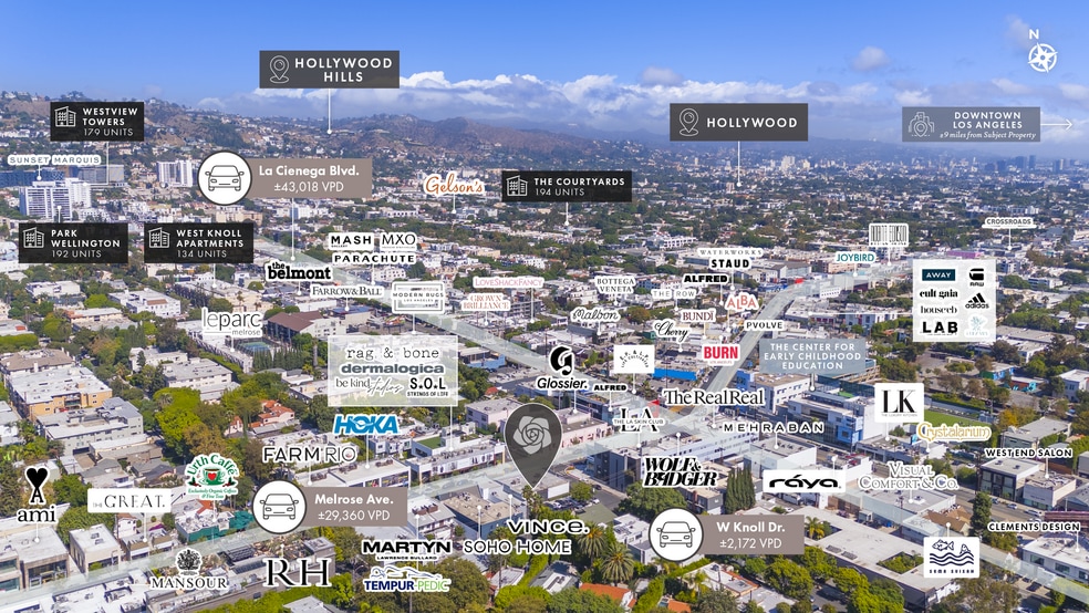 8532 Melrose Ave, Los Angeles, CA for sale - Building Photo - Image 3 of 6