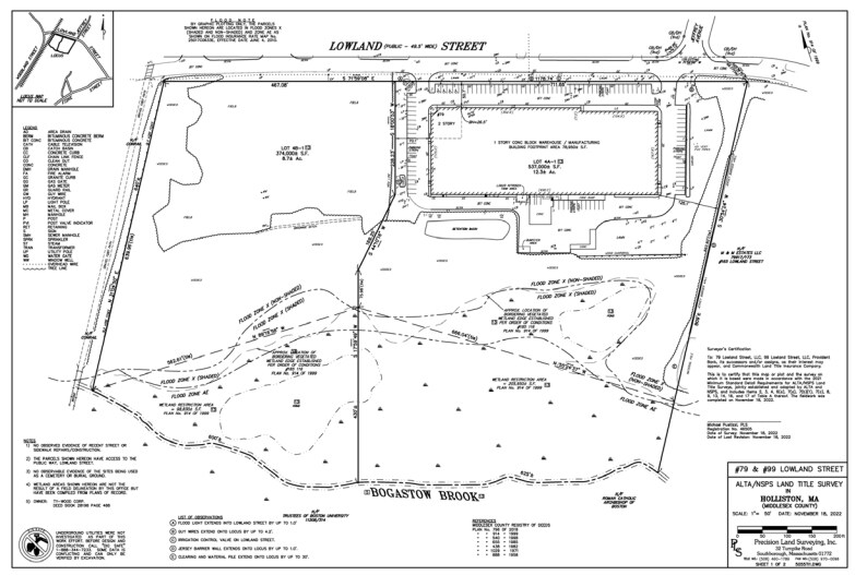 99 Lowland St, Holliston, MA 01746 Land for Sale