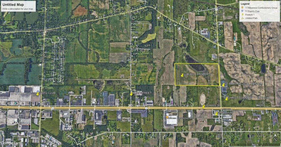 7800 Grand Blvd, Hobart, IN for sale - Aerial - Image 1 of 8