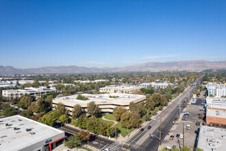 9301 Corbin Ave, Northridge, CA - aerial  map view