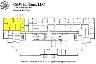 11200 Richmond Ave, Houston, TX for lease Floor Plan- Image 1 of 1