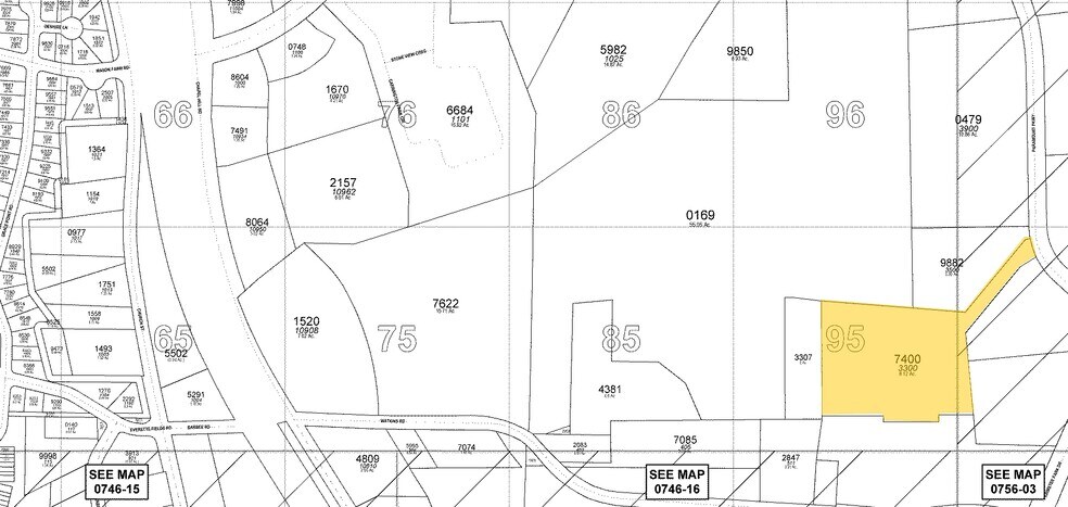 3300 Paramount Pky, Morrisville, NC for lease - Plat Map - Image 2 of 7