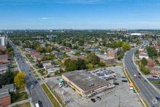 468-480 Danforth Rd, Toronto, ON - AERIAL  map view