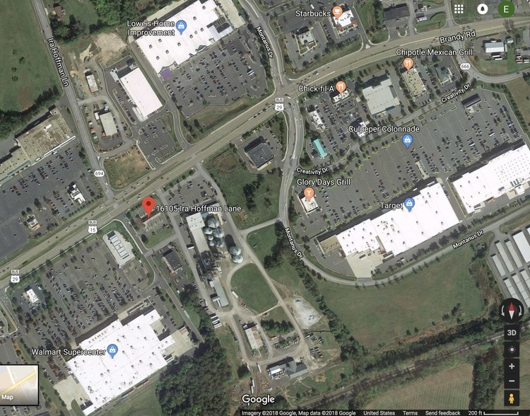 16105 Ira Hoffman Ln, Culpeper, VA for sale - Aerial - Image 1 of 1