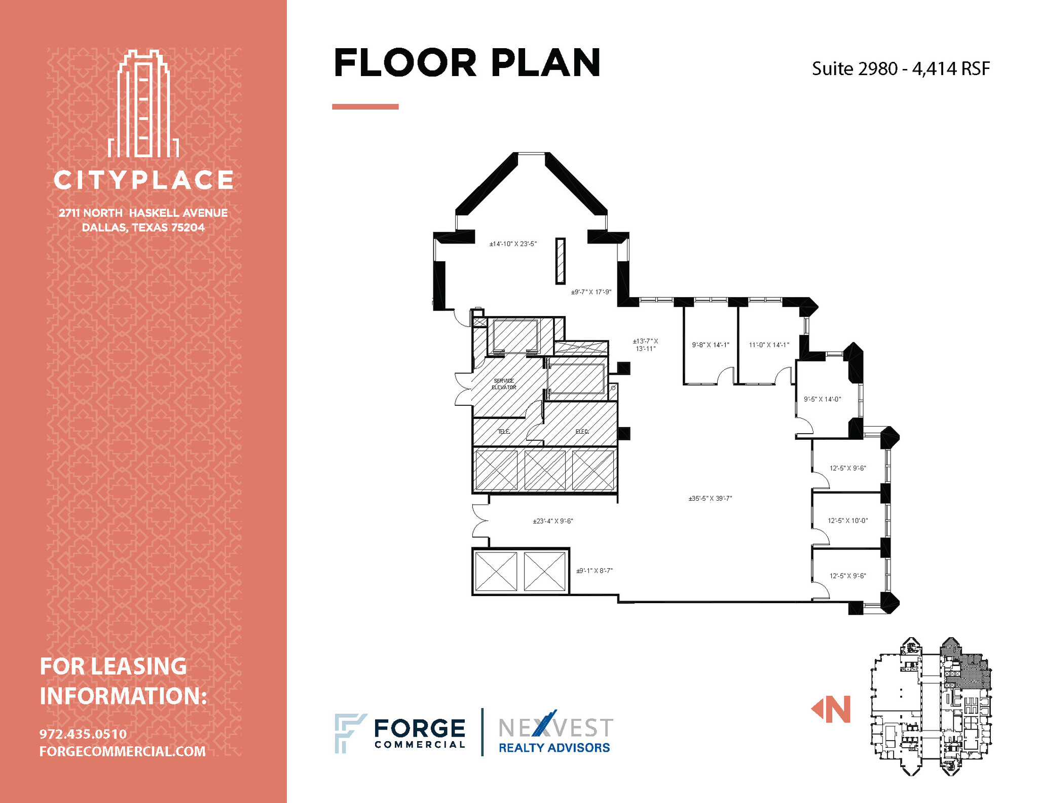 2711 N Haskell Ave, Dallas, TX for lease Floor Plan- Image 1 of 1