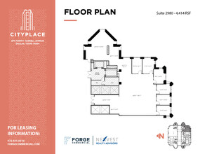 2711 N Haskell Ave, Dallas, TX for lease Floor Plan- Image 1 of 1