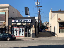 Retail Building Along Santa Monica Blvd. - Parking Garage