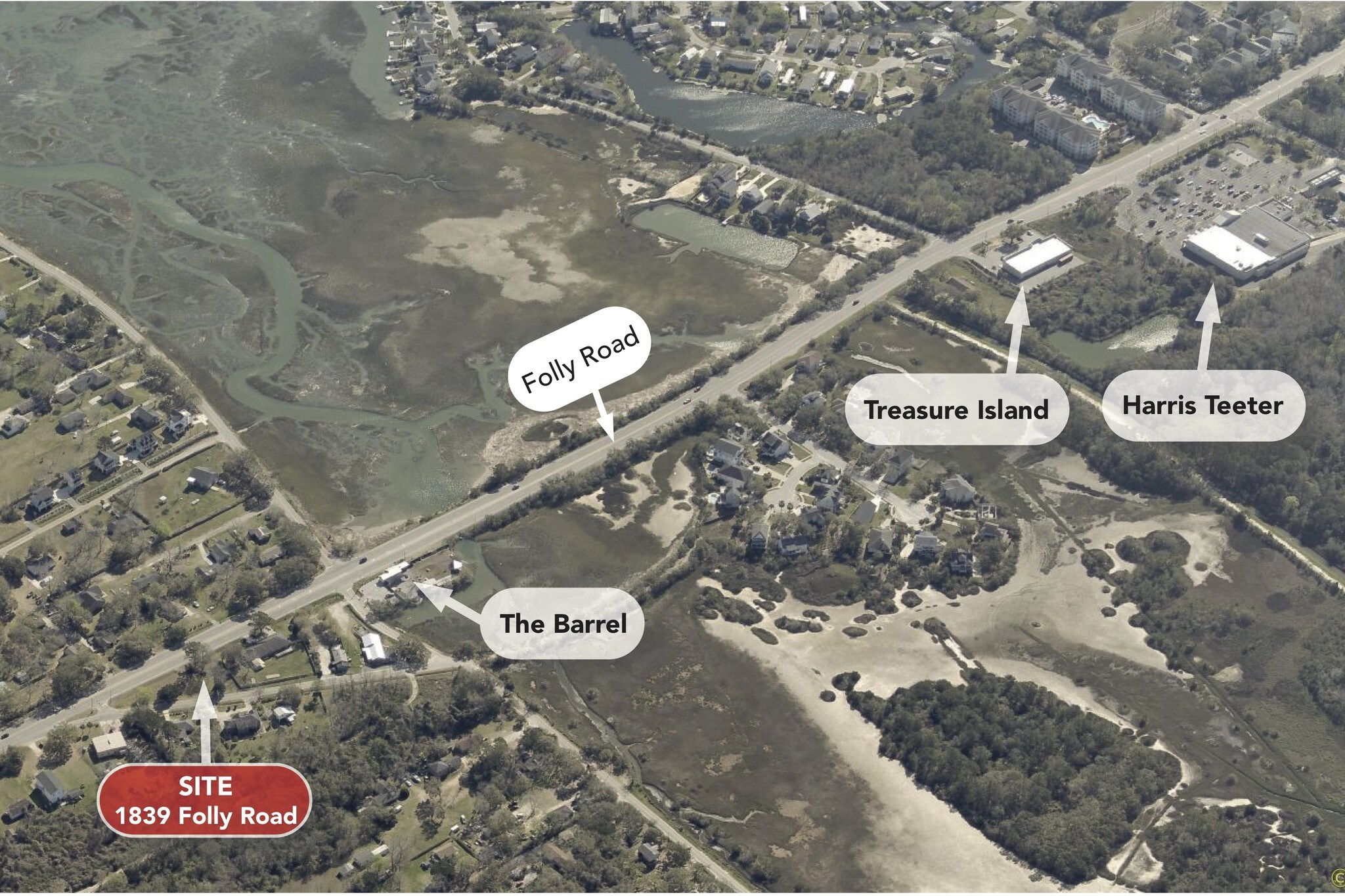 1839 Folly Rd, Charleston, SC for sale Building Photo- Image 1 of 1